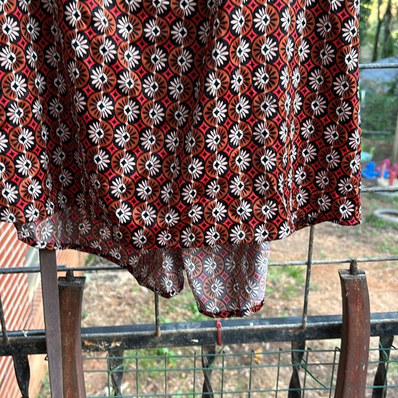 NWT Joyspun Brown Geometrical Design Spaghetti Strap Satin Cami PJ Top Pajama 3X - Picture 6 of 16